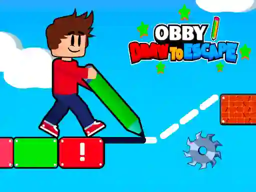 Obby Draw to Escape – kostenloses Online-Spiel