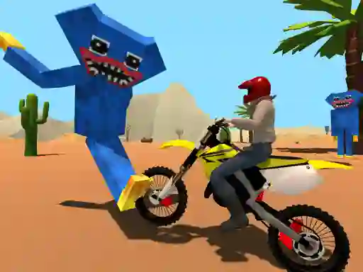 Motoracer vs Huggy – kostenloses Online-Spiel