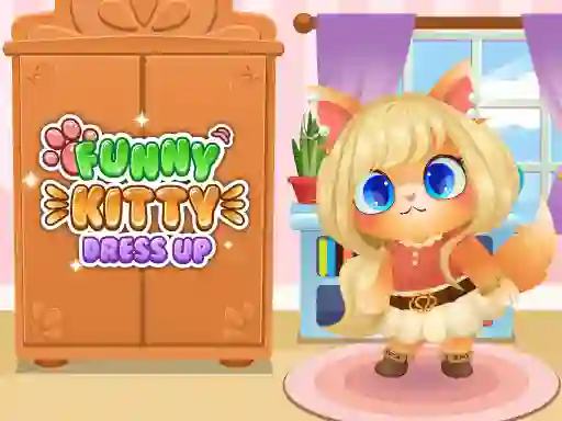 Funny Kitty Dress Up – kostenloses Online-Spiel