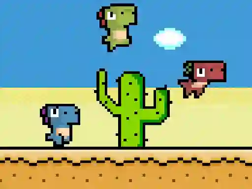 Pixel Dino Run – kostenloses Online-Spiel