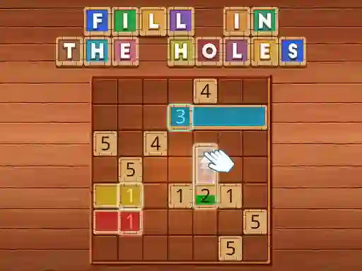 Fill In the holes – kostenloses Online-Spiel