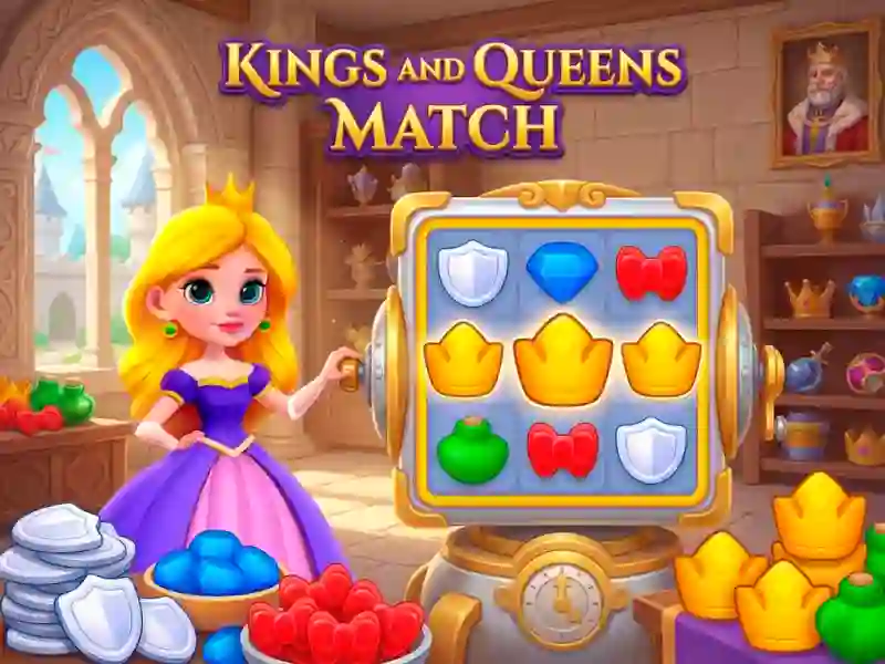 Kings and Queens Match – kostenloses Online-Spiel