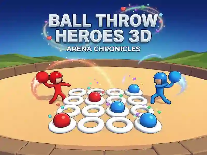 Ball Throw Heroes 3D – kostenloses Online-Spiel