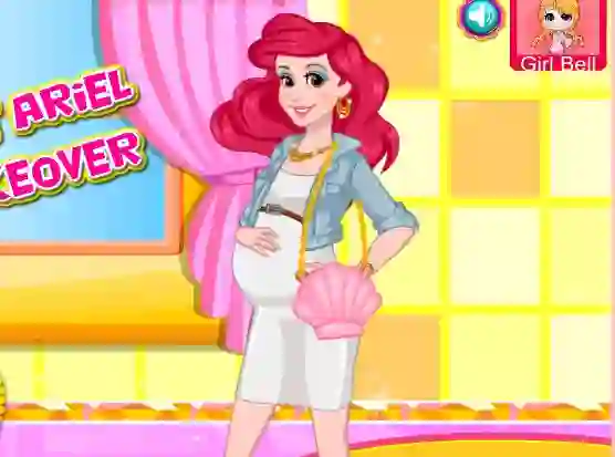 Pregnant Ariel Real Makeover – kostenloses Online-Spiel