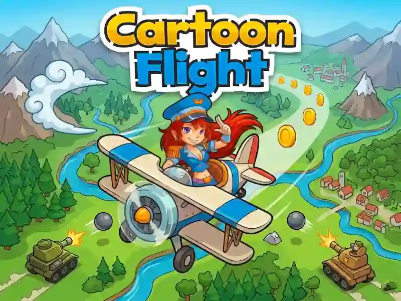 Cartoon Flight – kostenloses Online-Spiel