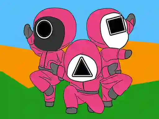 Squid Coloring Book – kostenloses Online-Spiel