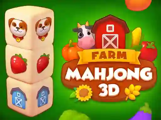 Farm Mahjong 3D – kostenloses Online-Spiel