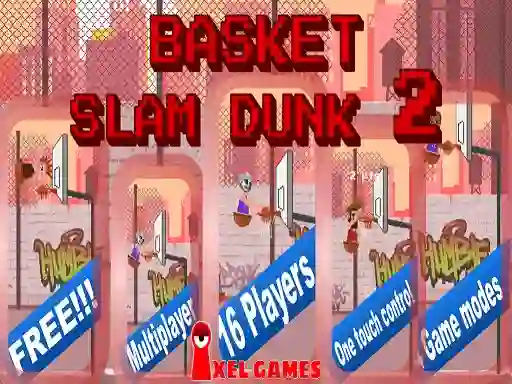 Basket Slam Dunk 2 – kostenloses Online-Spiel