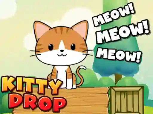 Kitty Drop save the Kat – kostenloses Online-Spiel