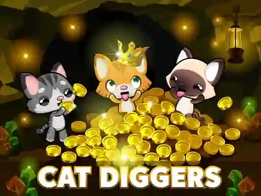 Cat Diggers – kostenloses Online-Spiel