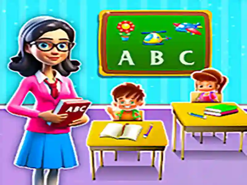 Kindergarten School Teacher – kostenloses Online-Spiel