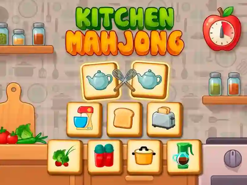 Kitchen mahjong – kostenloses Online-Spiel