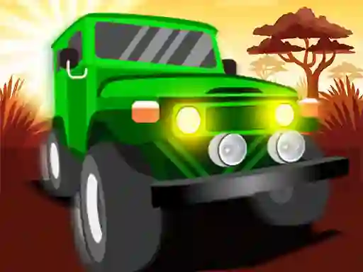 Africa Jeep Race – kostenloses Online-Spiel