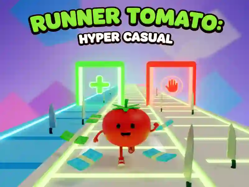 Runner Tomato: Hyper Casual – kostenloses Online-Spiel