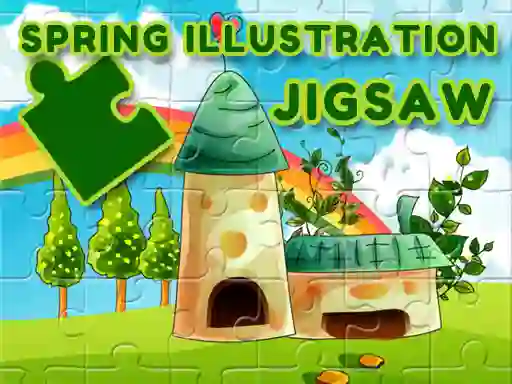 Spring Illustration Jigsaw – kostenloses Online-Spiel