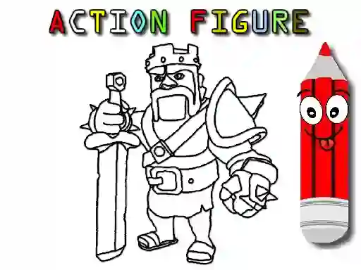 Back To School: Action Figure Coloring – kostenloses Online-Spiel