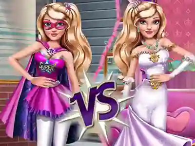 Superhero Vs Princess – kostenloses Online-Spiel