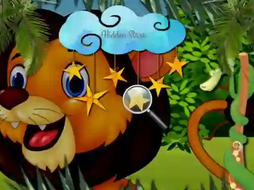 Jungle Hidden Stars – kostenloses Online-Spiel