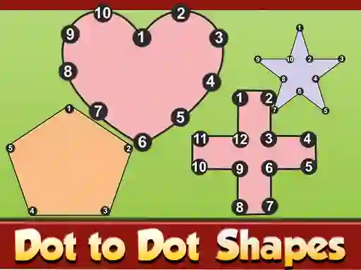 Dot To Dot Shapes – kostenloses Online-Spiel