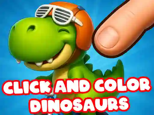 Click And Colors Dinosaurs – kostenloses Online-Spiel