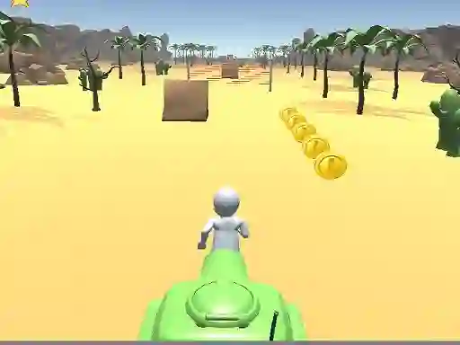 3D Desert Parkour – kostenloses Online-Spiel