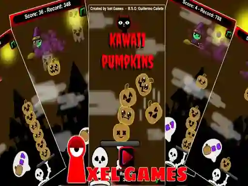 Kawaii Pumpkins – kostenloses Online-Spiel