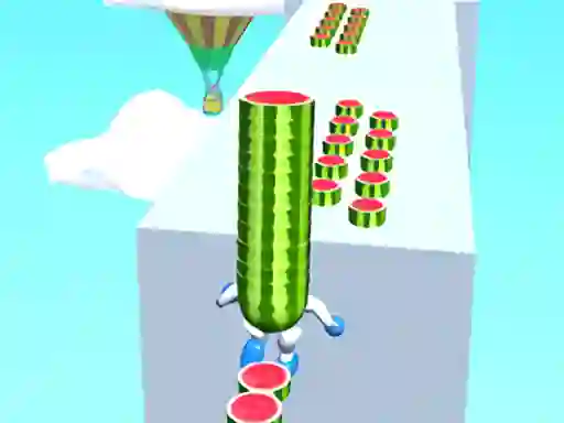 Watermelon Run 3d – kostenloses Online-Spiel