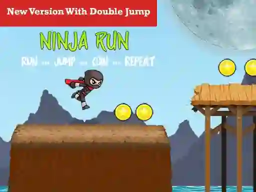 Ninja Run Double Jump – kostenloses Online-Spiel