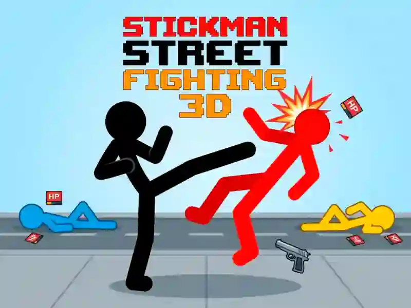 Stickman Street Fighting 3d – kostenloses Online-Spiel
