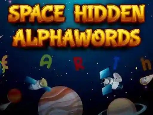 Space Hidden AlphaWords – kostenloses Online-Spiel