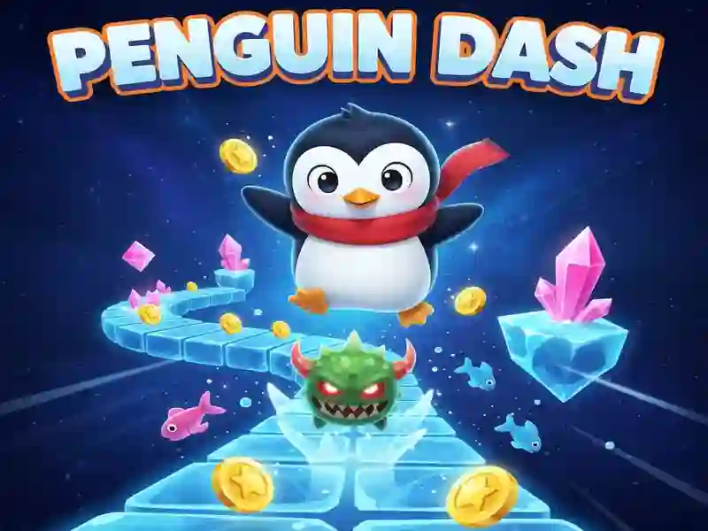 Penguin Dash – kostenloses Online-Spiel
