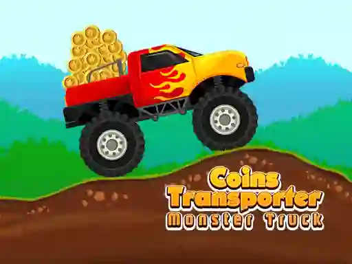 Coins Transporter Monster Truck – kostenloses Online-Spiel