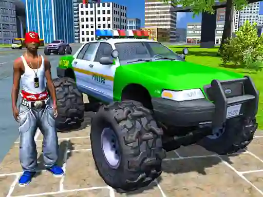 Monster Truck Stunts Driving Simulator – kostenloses Online-Spiel