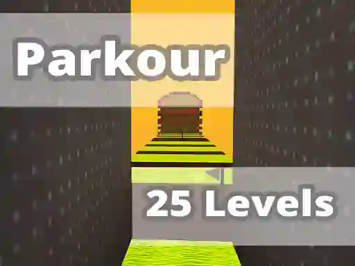 Parkour 25 Levels – kostenloses Online-Spiel