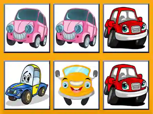 Funny Cars Memory – kostenloses Online-Spiel