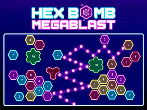 Hex bomb Megablast – kostenloses Online-Spiel