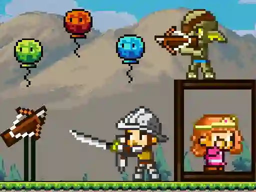 Pixel Archer Save The Princess – kostenloses Online-Spiel