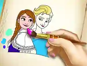 Ice Kingdom Coloring Book – kostenloses Online-Spiel