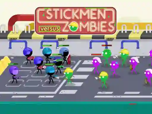 Stickmen Versus Zombies – kostenloses Online-Spiel