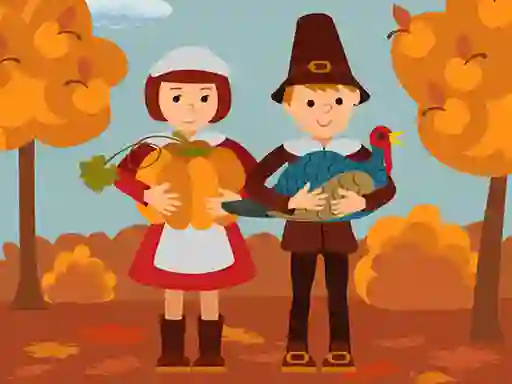 Thanksgiving Jigsaw – kostenloses Online-Spiel
