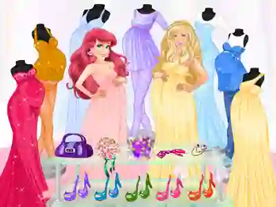 Pregnant Princesses Fashion Outfits – kostenloses Online-Spiel