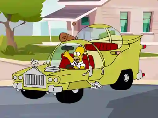 The Simpsons Car Jigsaw – kostenloses Online-Spiel