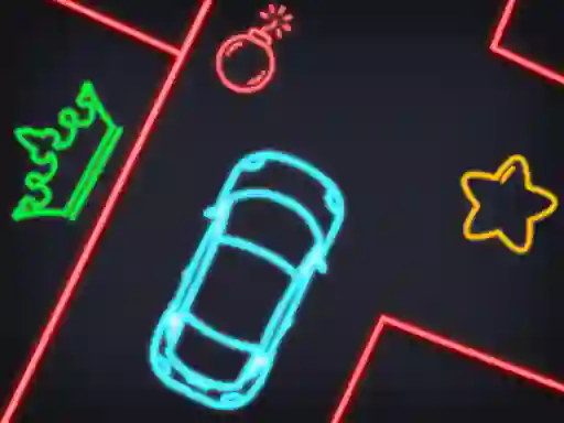 Neon Car Puzzle – kostenloses Online-Spiel