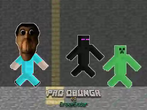 Pro Obunga vs CreepEnder – kostenloses Online-Spiel