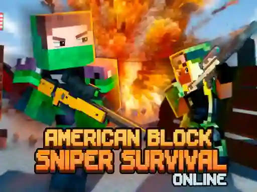 American Block Sniper Survival Online – kostenloses Online-Spiel