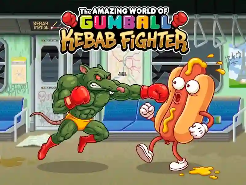 The Amazing World of Gumball Kebab Fighter – kostenloses Online-Spiel
