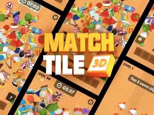 Match Tile 3d – kostenloses Online-Spiel