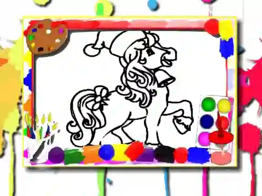 Horse Coloring Book – kostenloses Online-Spiel