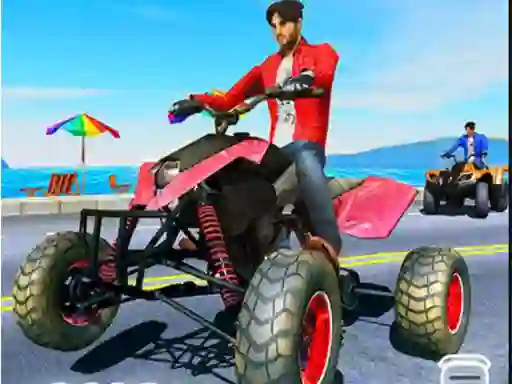 Quad Bike Traffic Racing Mania – kostenloses Online-Spiel