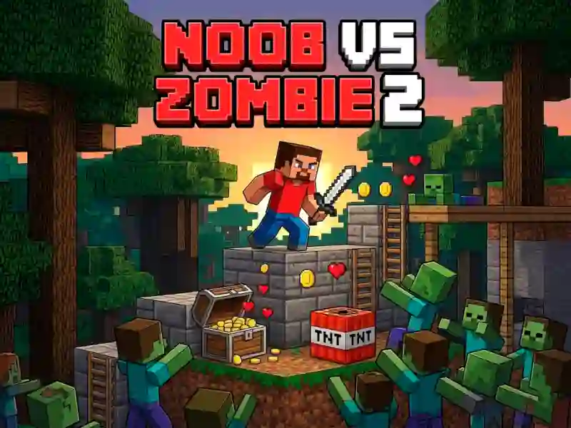 Noob vs Zombie 2 – kostenloses Online-Spiel
